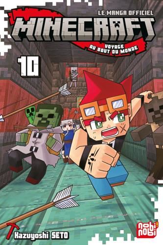 Minecraft, le manga officiel voyage au bout du monde T.10